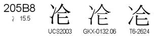 U+205B8